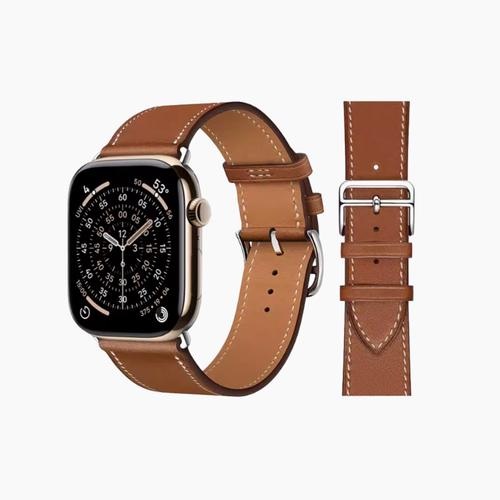 Äkta läderarmband för Apple Watch