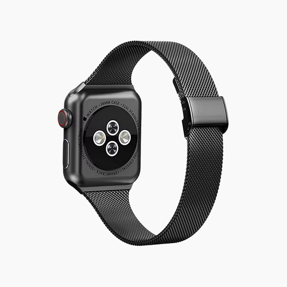 Elegant slim armband i metall för Apple Watch