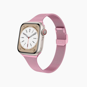 Elegant slim armband i metall för Apple Watch